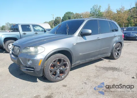 2008 BMW X5 4.8I z USA, uszkodzony, nr VIN 5UXFE83528L166921